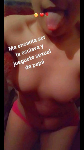 Putita caliente le gusta ser dominada por su daddy