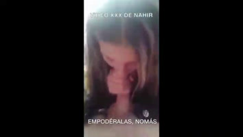 El video porno de Nahir Galarza