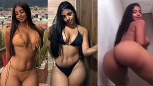 Video porno explicito de la tiktoker colombiana Julieth Diaz