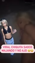 Chiquita saoco, la del team saoco gritando “ay papi rómpeme el toto “