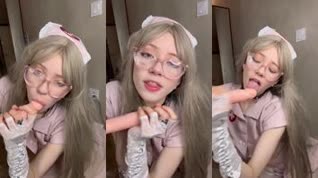 YourSmallDoll Nurse Fantasy Blowjob Video Leaked